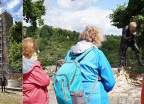 Zeitreise auf der Wachtenburg, gefördert von der Stiftung