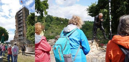 Zeitreise auf der Wachtenburg, gefördert von der Stiftung