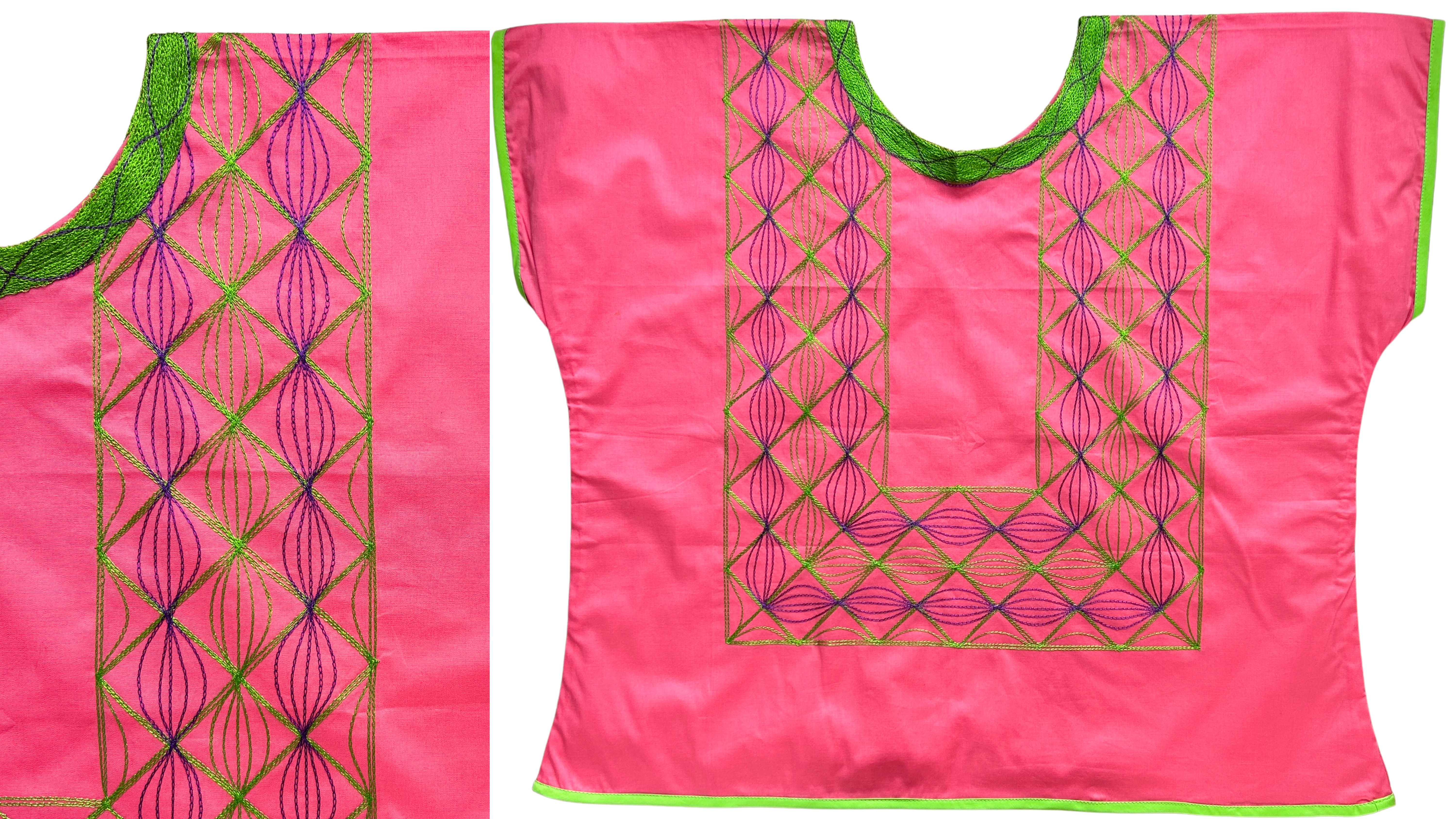 Blusa huipil XL
