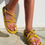 Thumbnail: Rope Sandal - Toe Joe mustard 