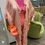 Thumbnail: Boho Open Kaftan - pink 