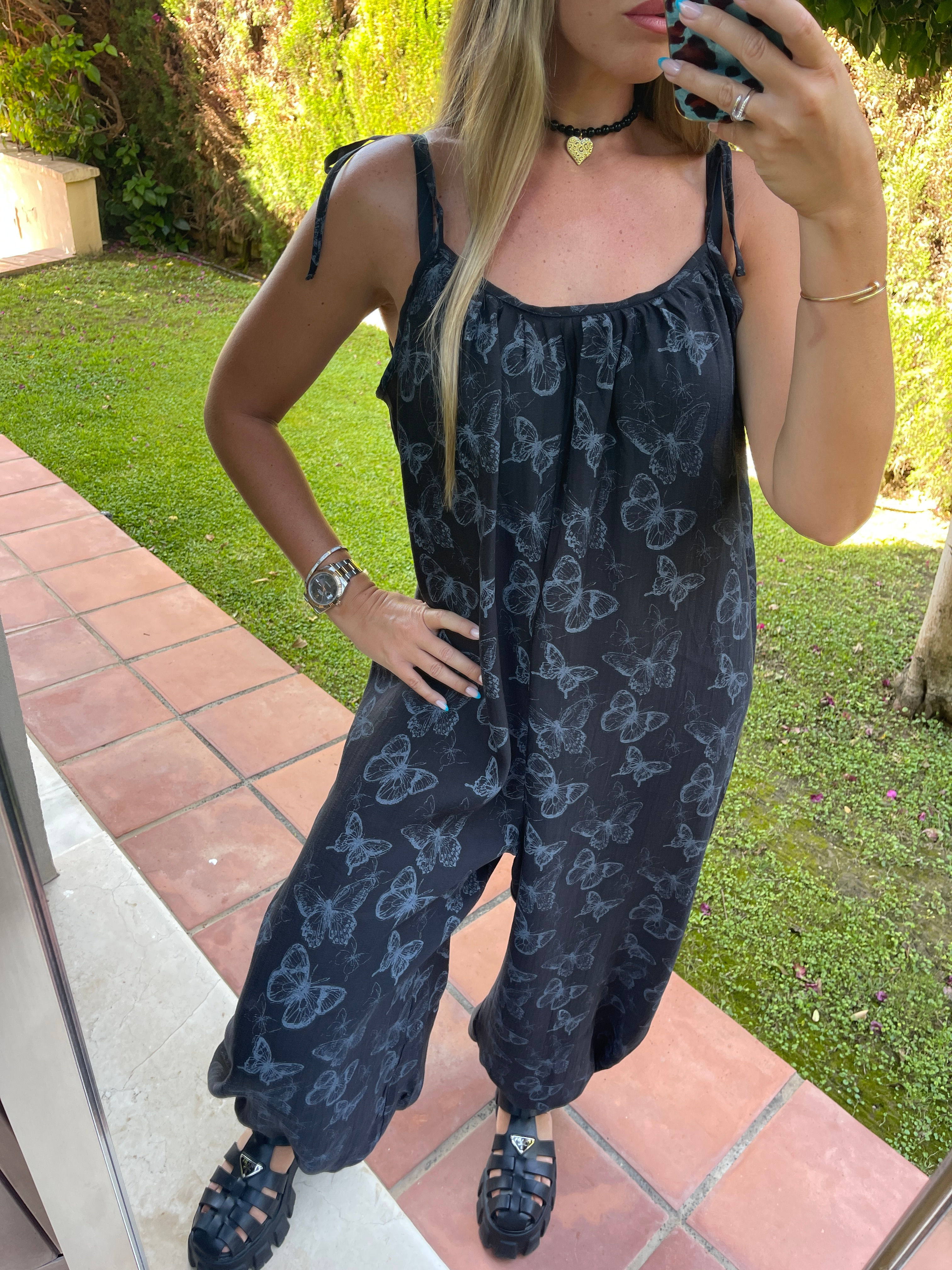 The Mari Jumpsuit - Black 