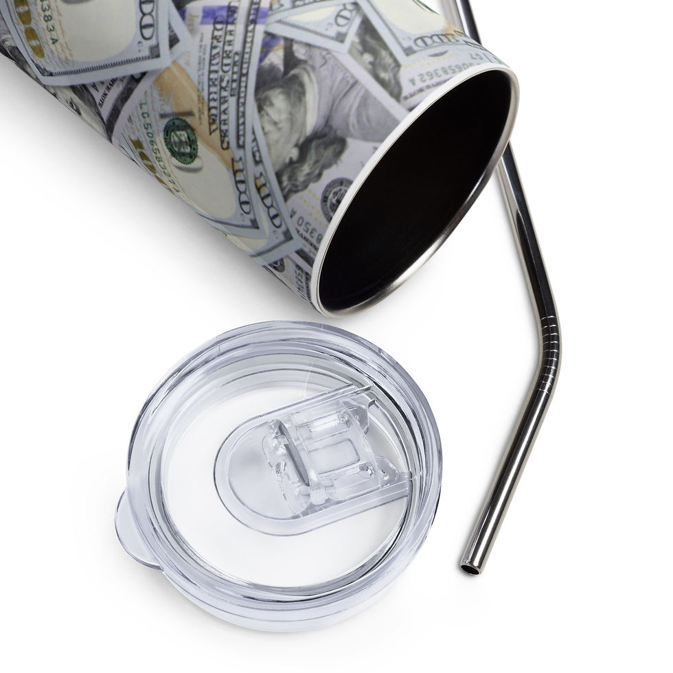 Thumbnail: "Hundreds" 20oz. Stainless Steel Tumbler