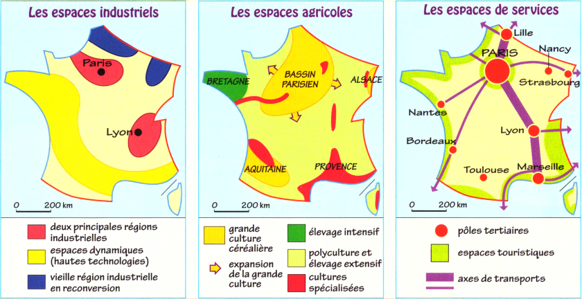 Les Espaces Productifs Et Leurs évolutions 3ème Pdf curtilprof.wixsite.com