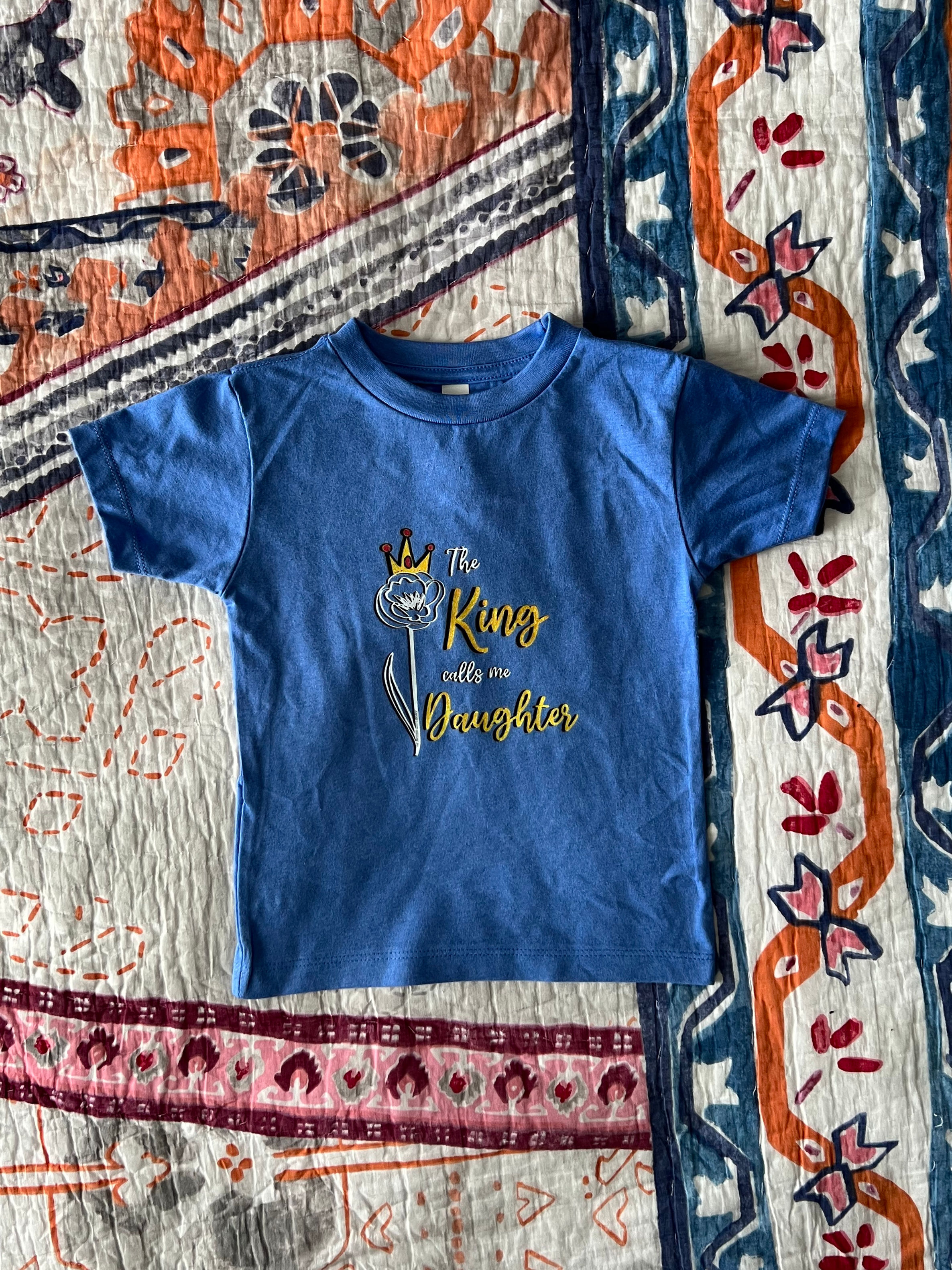 The King Calls Me Daughter Toddler Tee