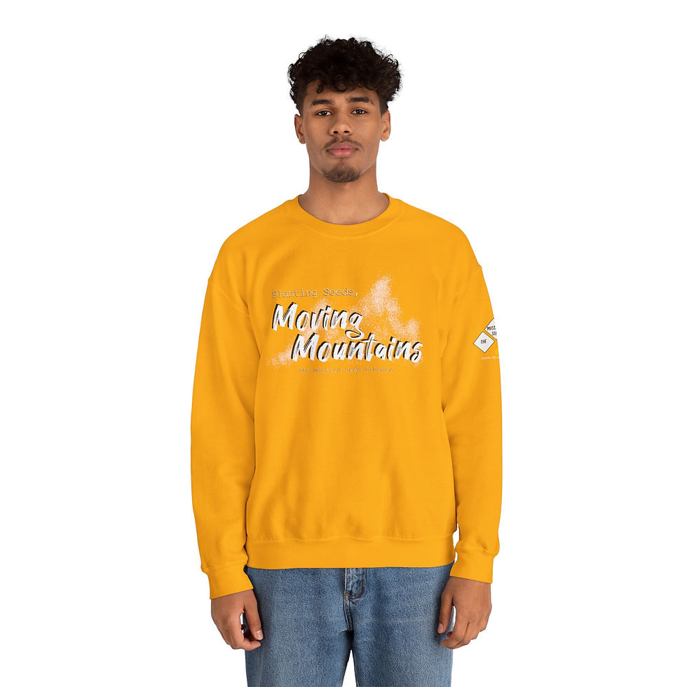 Thumbnail: TMSL Planting Seeds Moving Mountains Crewneck Sweatshirt