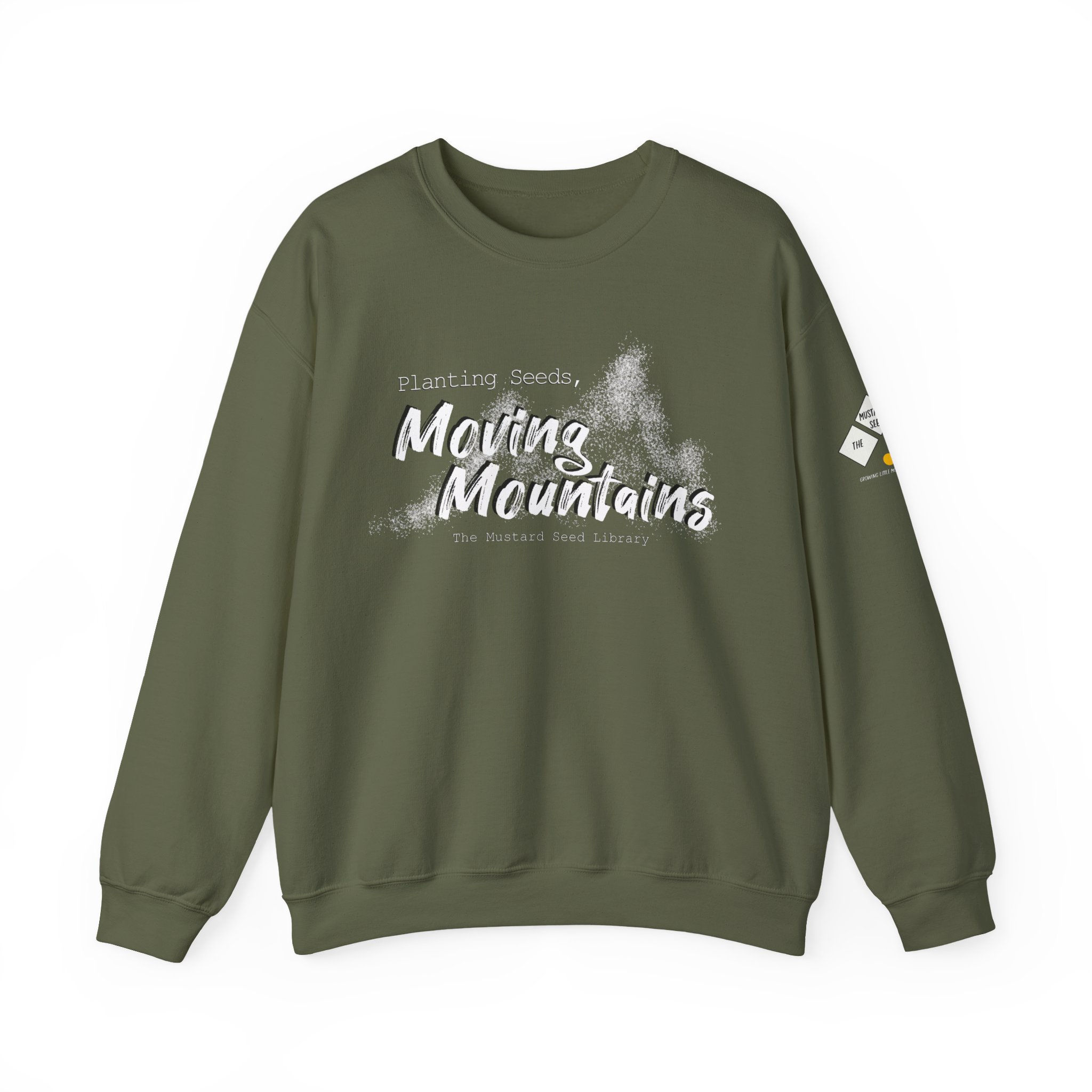 TMSL Planting Seeds Moving Mountains Crewneck Sweatshirt