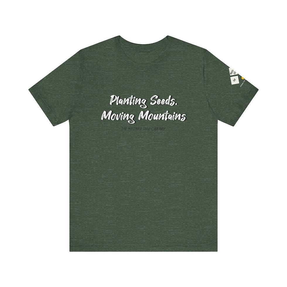 TMSL Planting Seeds Adult Short Sleeve Tee