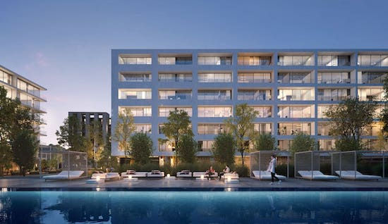 豪華智慧別墅社區全屋智能商業使用透天住辦大樓開箱