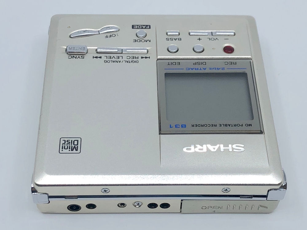 Sharp MDMT831S MiniDisc Recorder