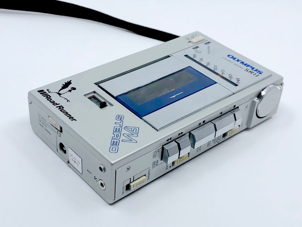 Olympus SR11 Stereo Microcassette Recorder with Radio