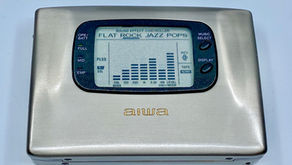Aiwa HS-PX1000 Graphic Equalizer Video Demo