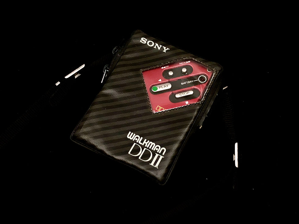 Sony Walkman DDII Red Portable Cassette Player