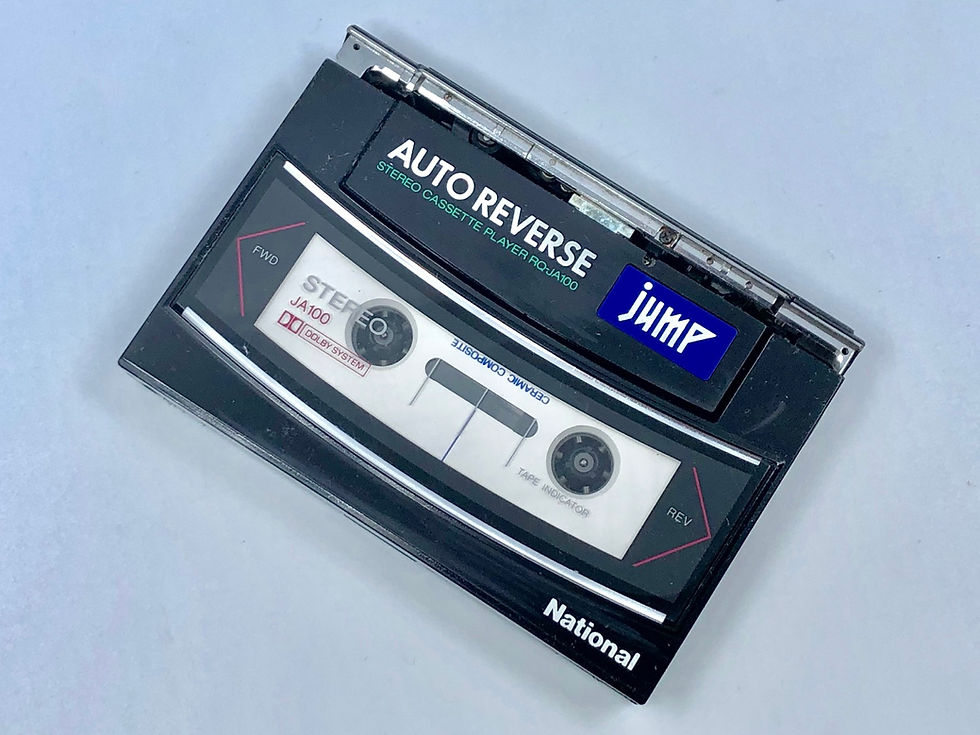 National JUMP RQ-JA100 Collapsible Portable Cassette Player