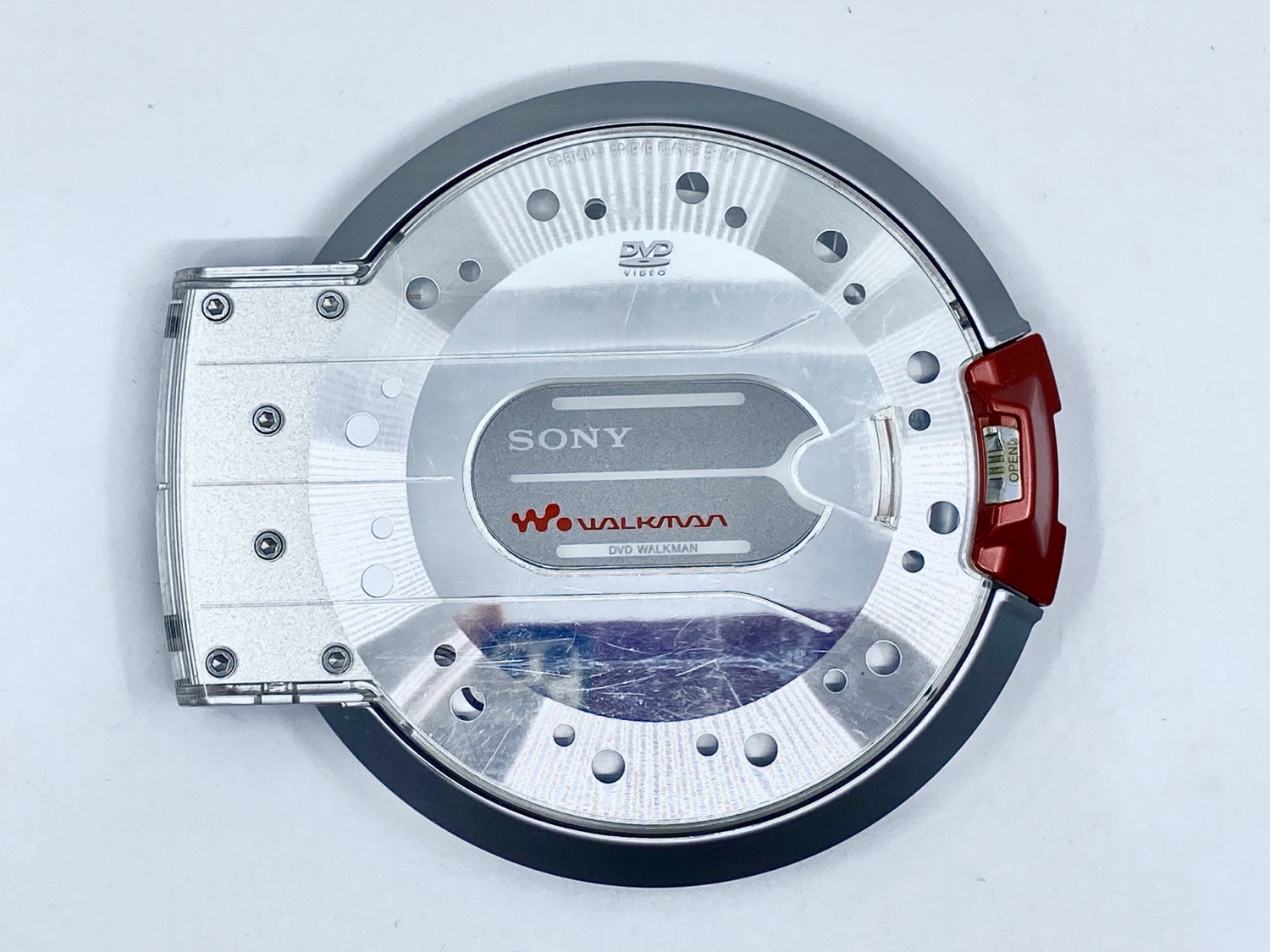 Sony Walkman D-VM1 Red Portable DVD Player