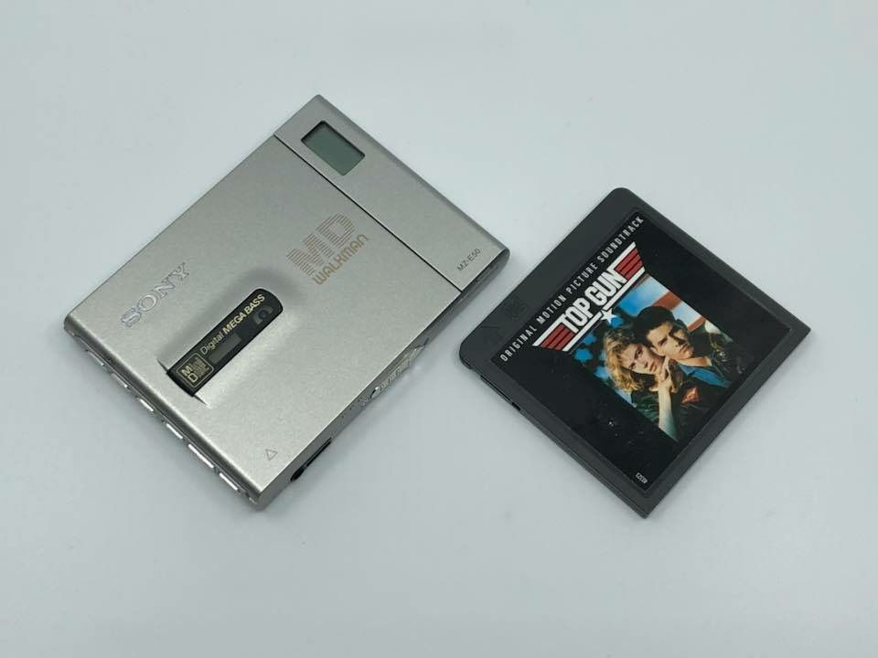 Top Gun original motion picture soundtrack MiniDisc album