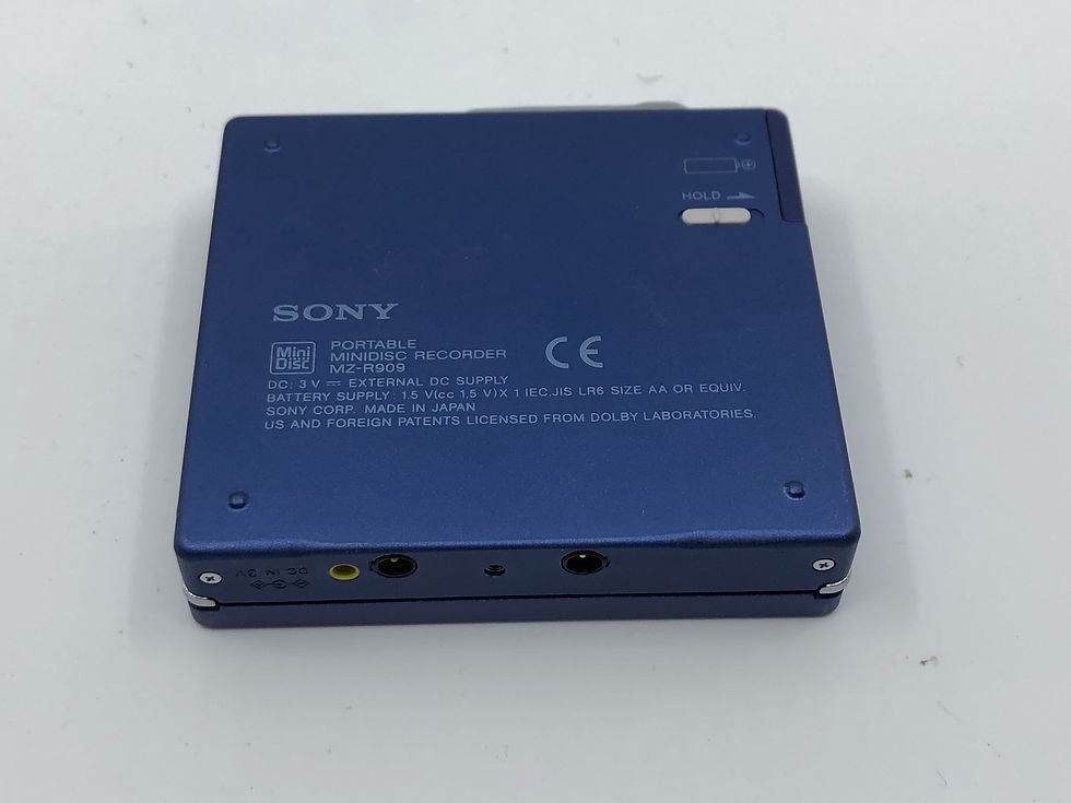 Sony MZ-R909 Blue MD Recorder