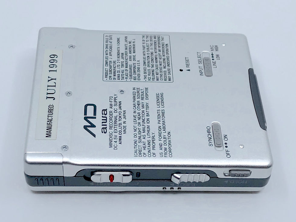 Aiwa AM-F70 MiniDisc Recorder