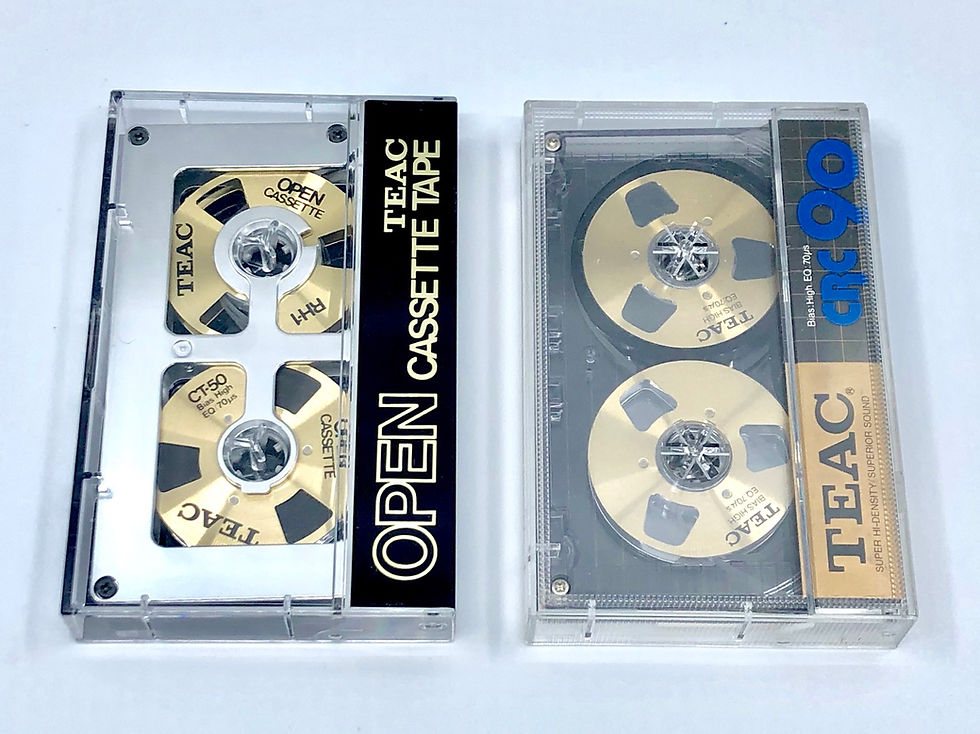 Teac Open Cassette Tape CrO2 Type II