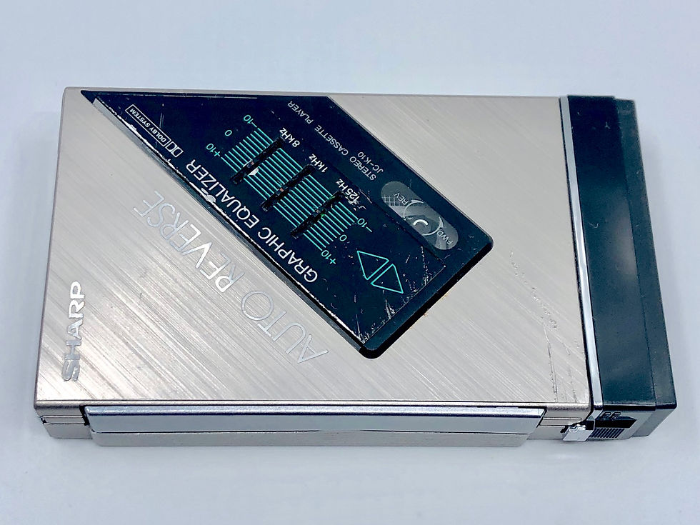 Sharp JC-K10 Silver Cassette Player