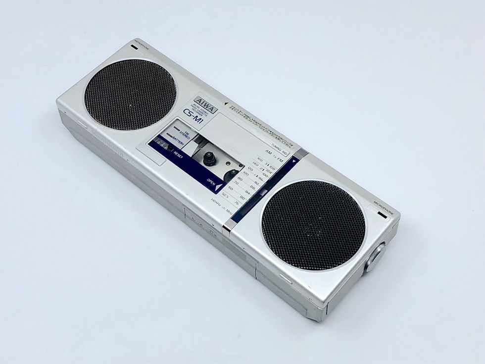 Aiwa CS-M1 Microcassette Boombox