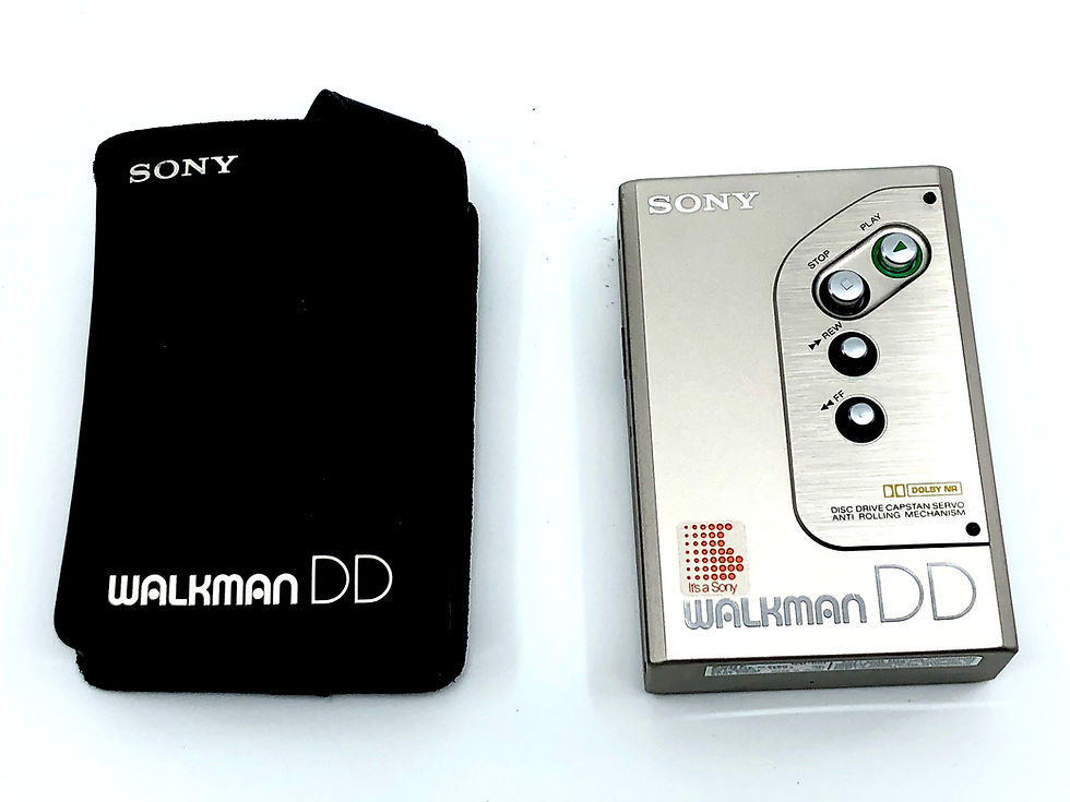 Sony Walkman DDI Champagne Portable Cassette Player