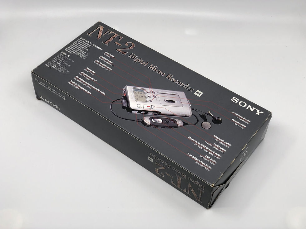 Sony NT Station NTU-S1 and NT-2 Digital Micro Recorder