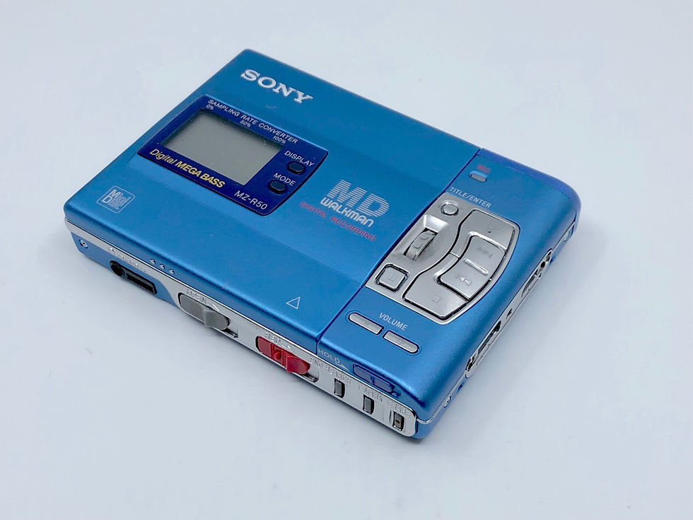 Sony MZ-R50 Blue MD Recorder