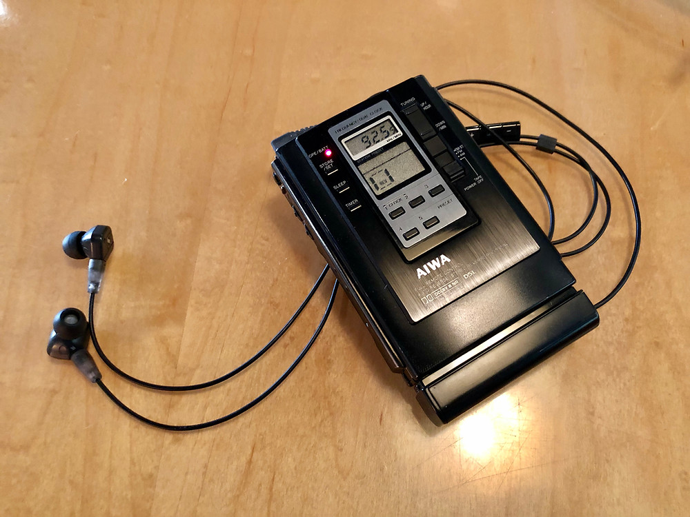 Aiwa HSJX303 Portable Cassette Player