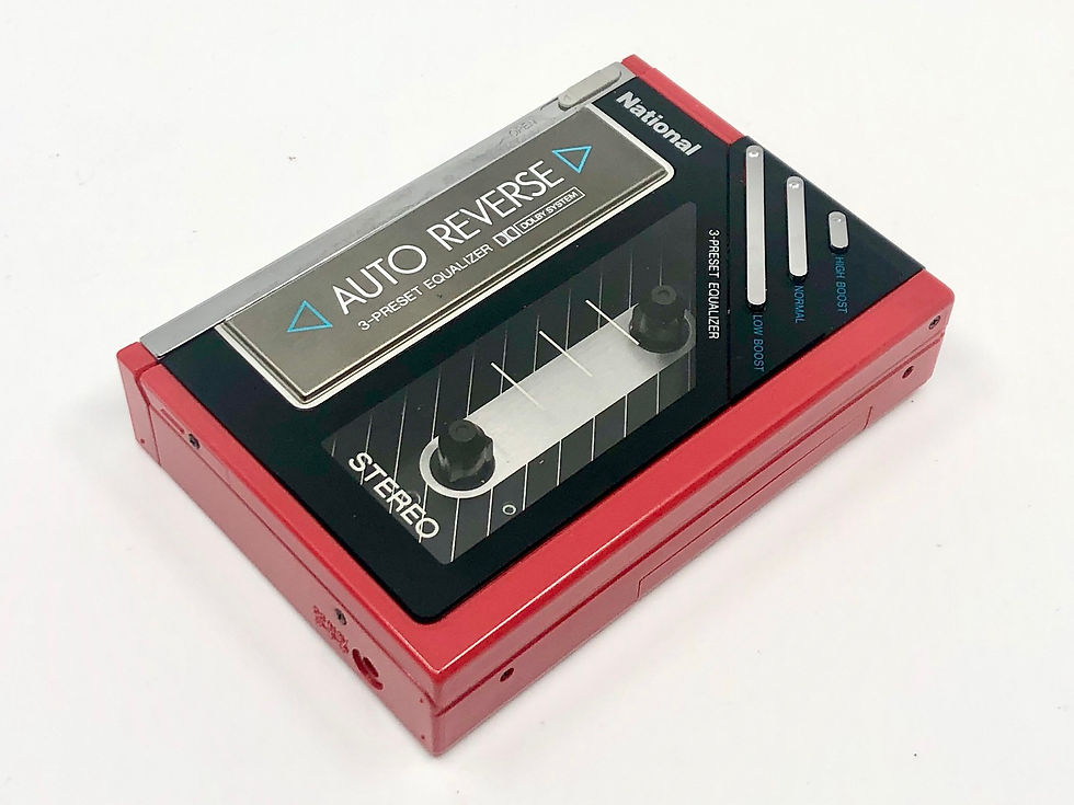 National RQ-JA5 Portable Cassette Player