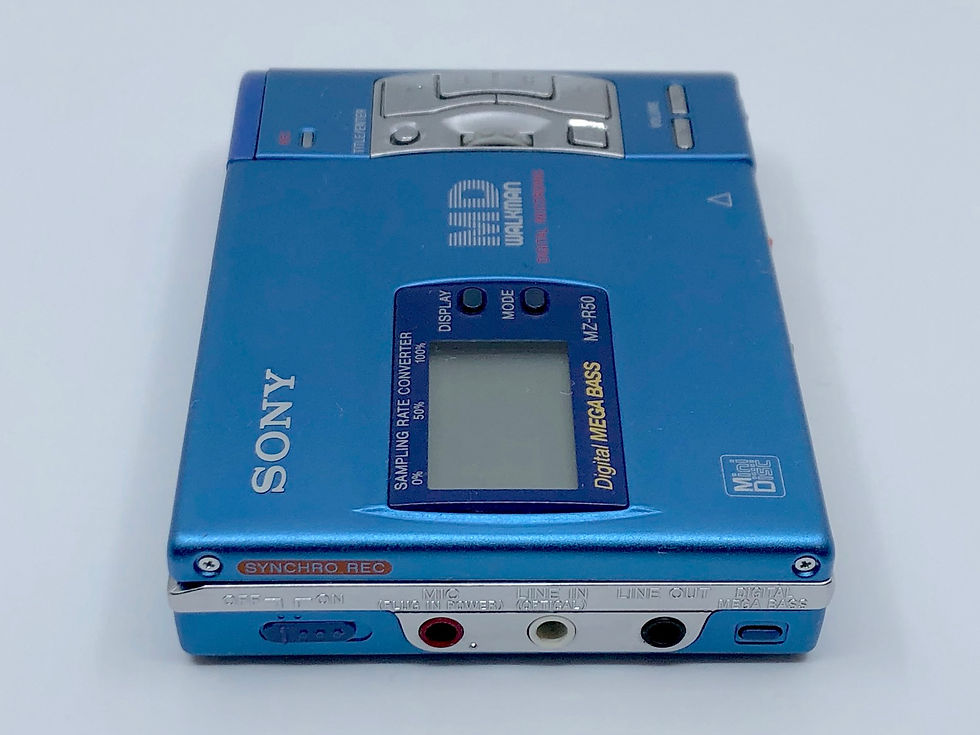 Sony MZ-R50 Blue MD Recorder