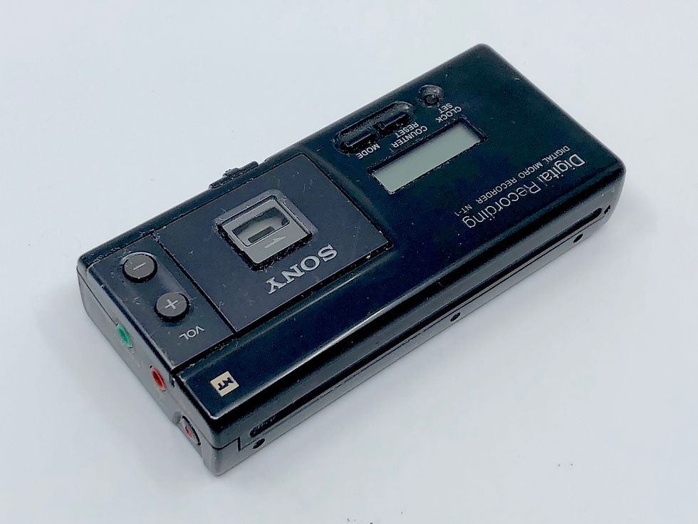 Sony Scoopman NT-1 Portable Digital Cassette Recorder