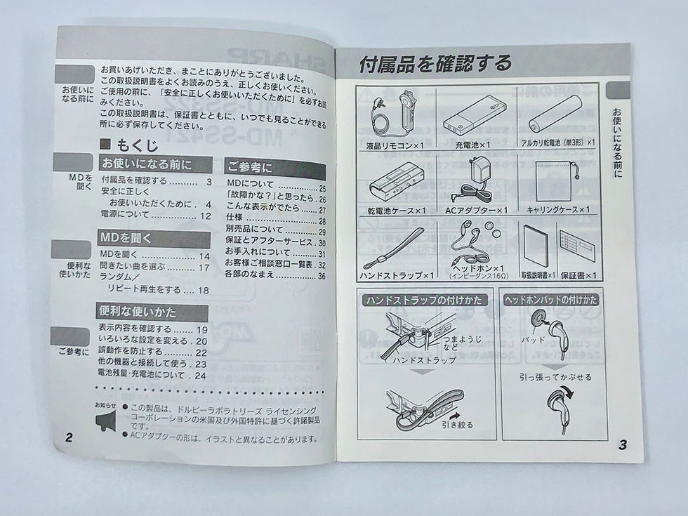 Sharp MD-SS322 MiniDisc MD Player