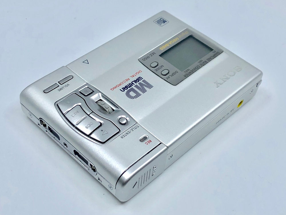 Sony Walkman MZR50 Silver MiniDisc Recorder