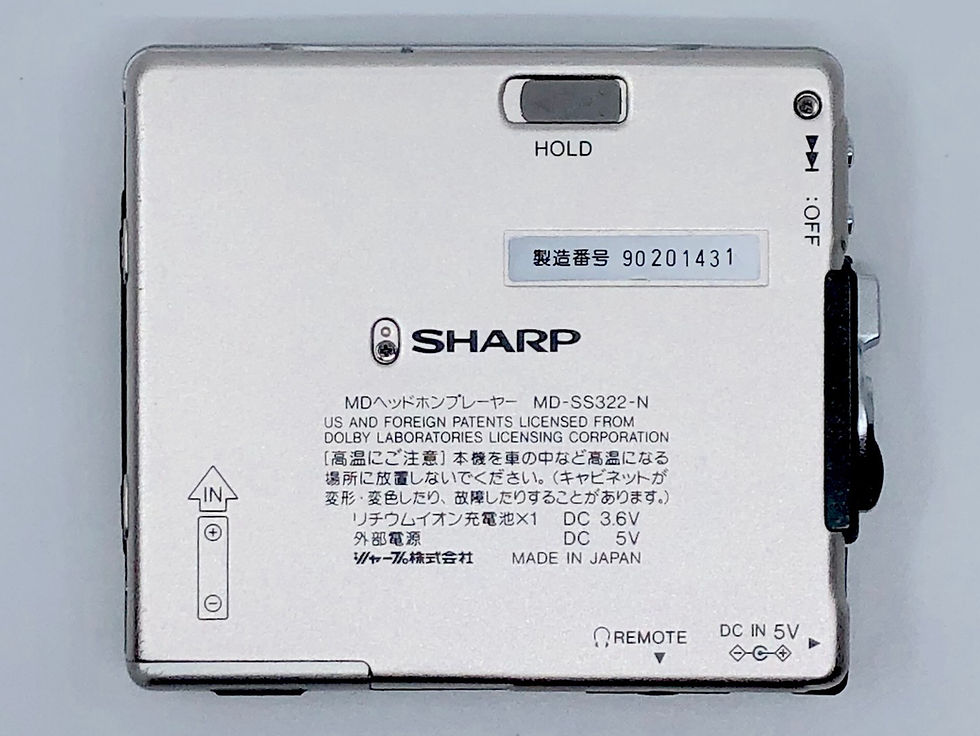 Sharp MD-SS322 MiniDisc MD Player