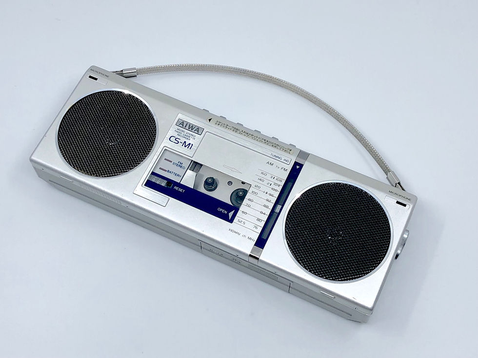 Aiwa CS-M1 Microcassette Boombox