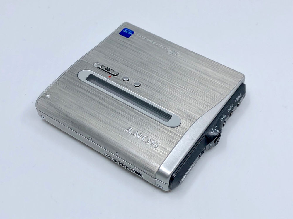 Portable Minidisc Players Sony Hi-MD MiniDisc - 1GB Storage