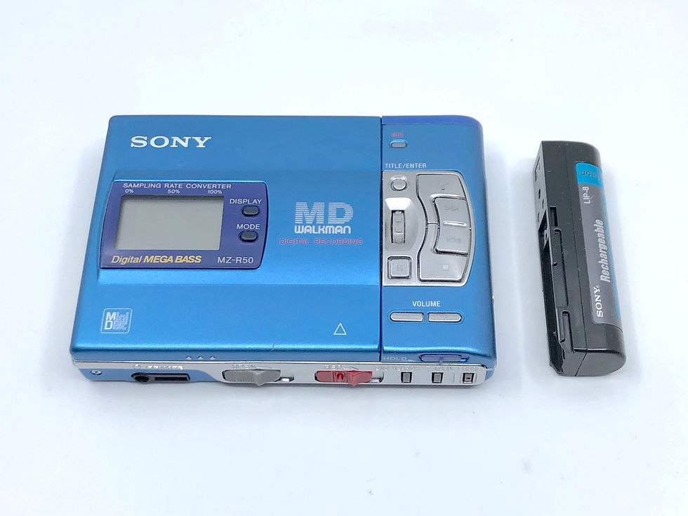 Sony MZ-R50 Blue MD Recorder