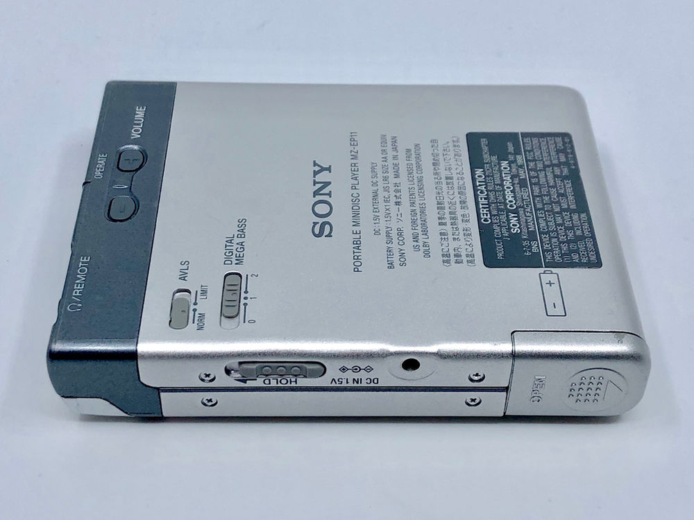 Sony Walkman MZEP11 Portable MiniDisc Player