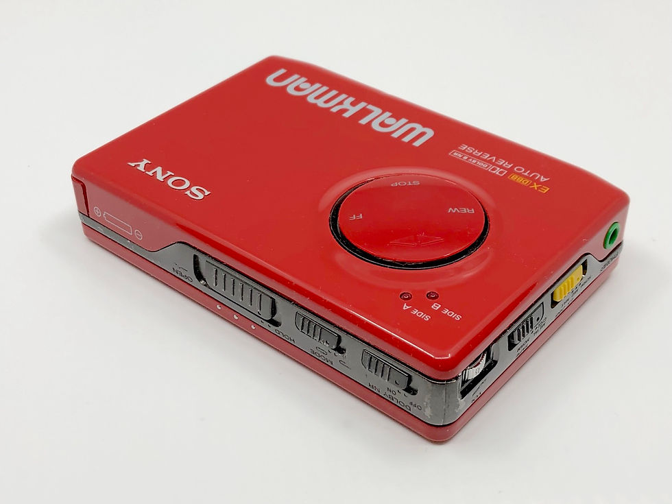 Sony WM-600 Red Walkman