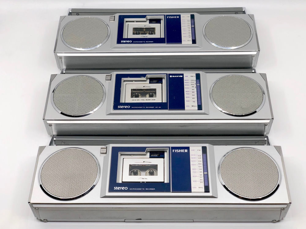 Microcassette Mini Boomboxes