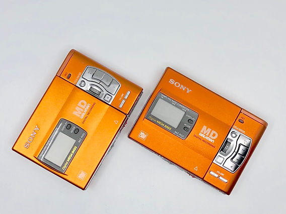 Sony MZ-R50 MiniDisc Recorder Orange