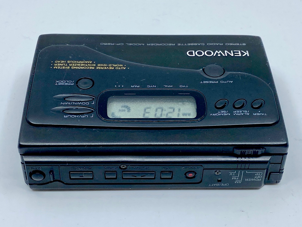 Kenwood CPR950 Portable Cassette Player