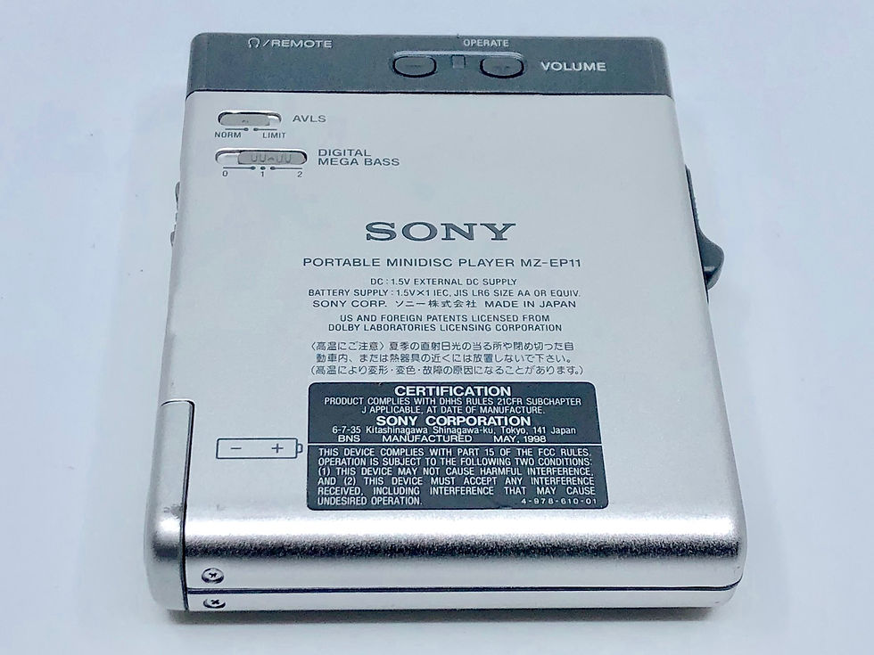 Sony Walkman MZ-EP11 Portable MiniDisc Player