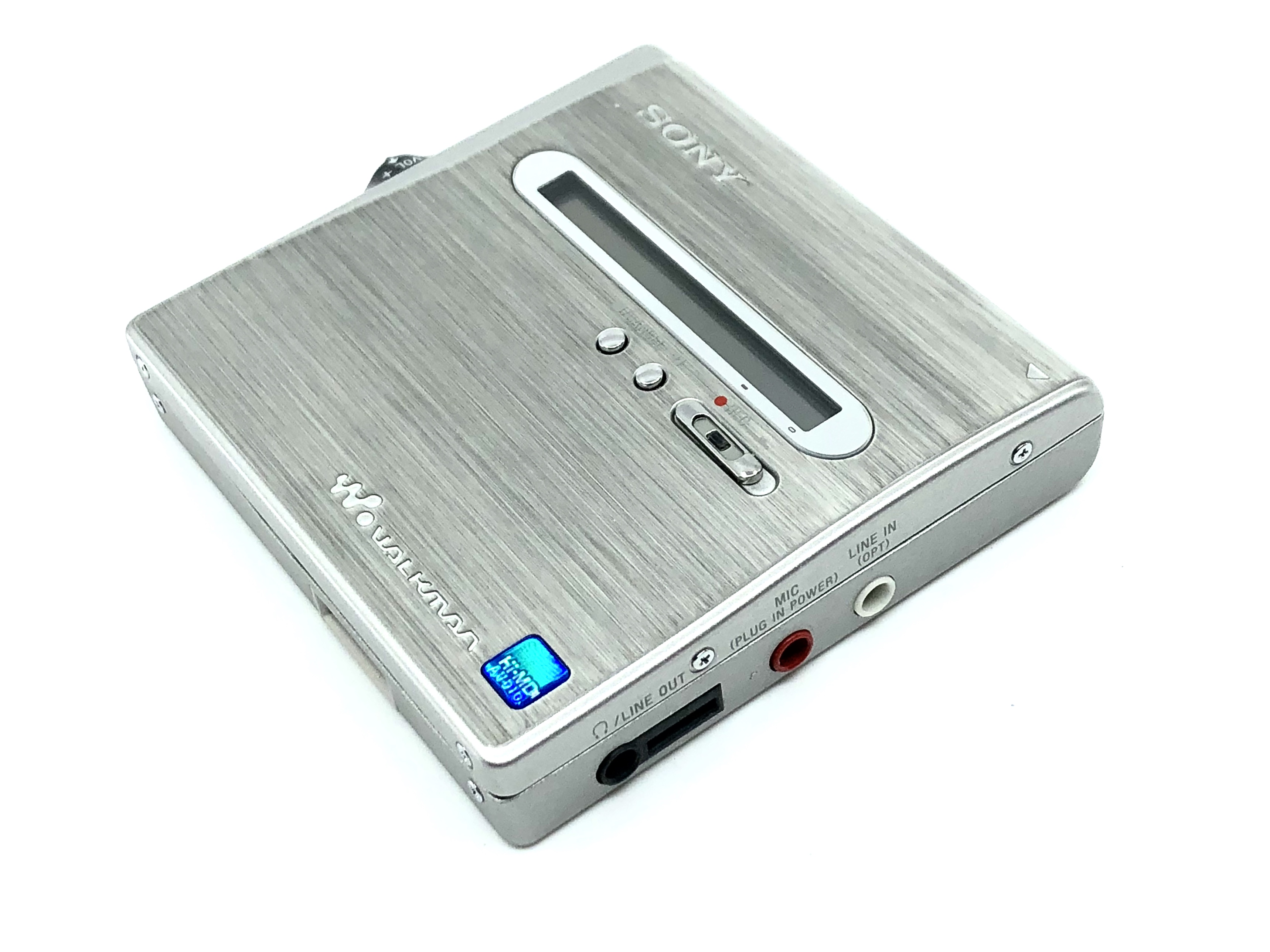 SONY MZ-NH700 MINIDISC Hi-MD Walkman Player/Recorder+2 Hi-MDs+5MDs