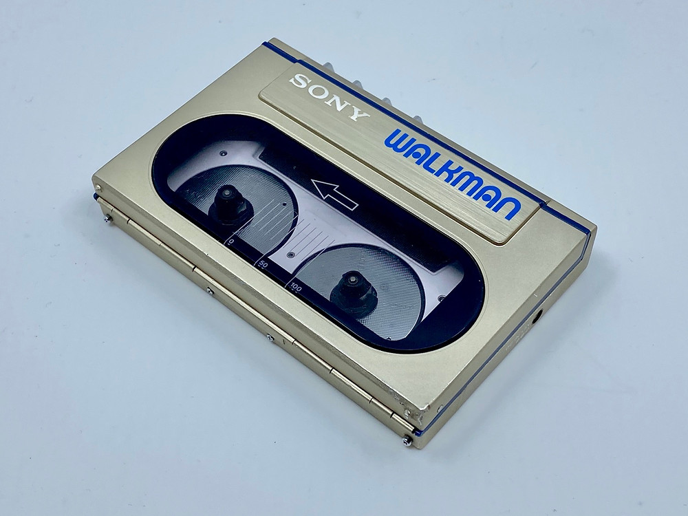 Sony Walkman WM10 Gold Portable Cassette Player