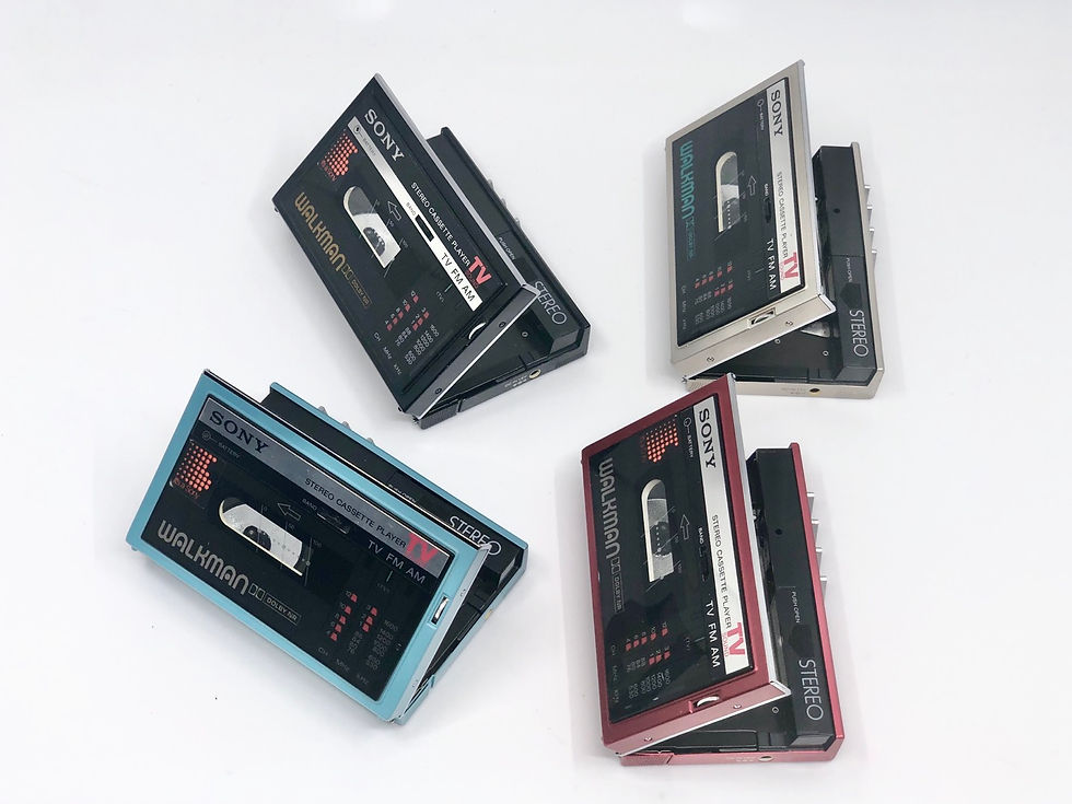 Sony Walkman WM-F30 Complete Collection