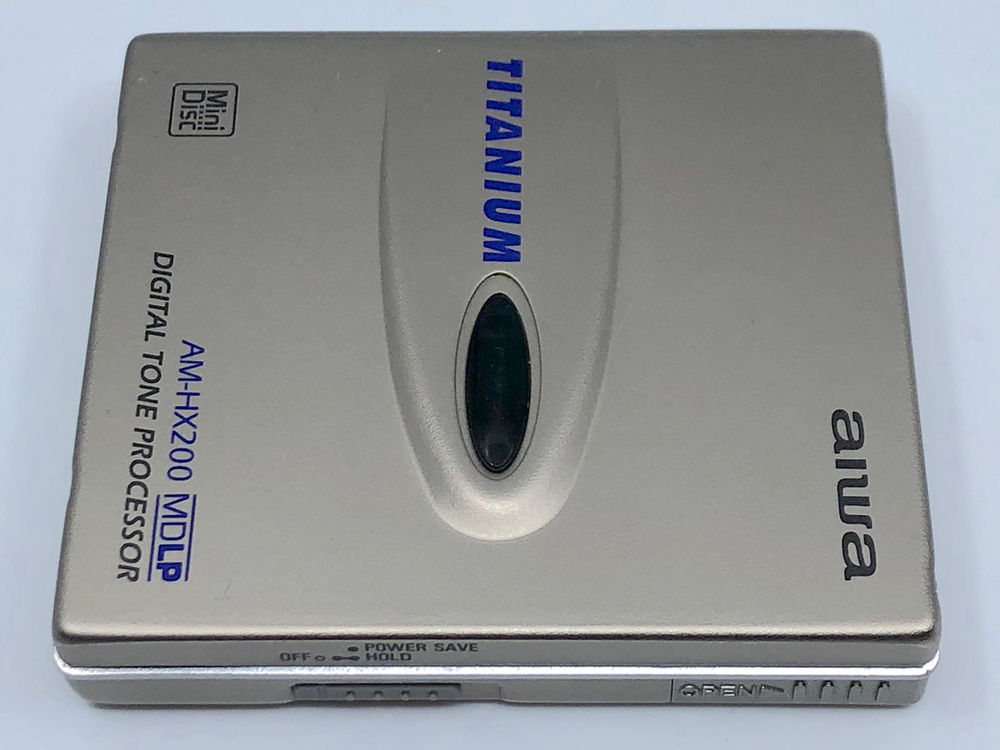 Aiwa AMHX200 Titanium MiniDisc Player