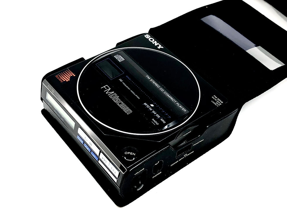 Sony Discman D-55 Portable CD Player with Stereo FM