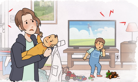 Who looks after the parent?